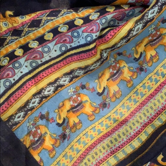 *2 for $15* Bright colored scarf, never worn. - Picture 2 of 2